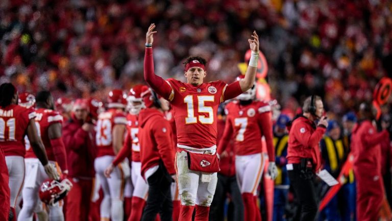 Mahomes tras avanzar a la Final de Conferencia