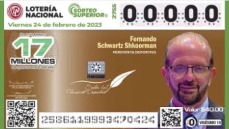 El billete de lotería de Fernando Schwartz