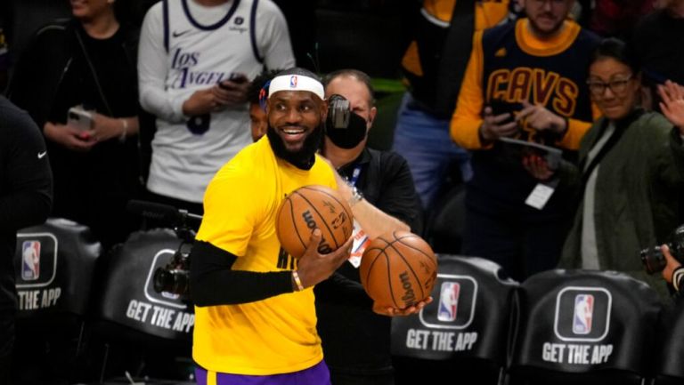 LeBron James con los Lakers 