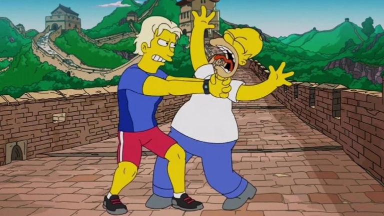 Los Simpson y Disney, en problemas con Hong Kong