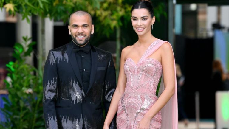 Dani Alves y su esposa Joana Sanz