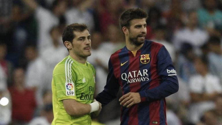 Iker Casillas y Gerard Piqué se rencontraron en la Kings League