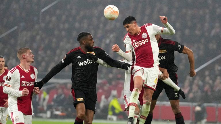 Edson Álvarez: Ajax no pasó del empate ante Unión Berlin por la Europa League