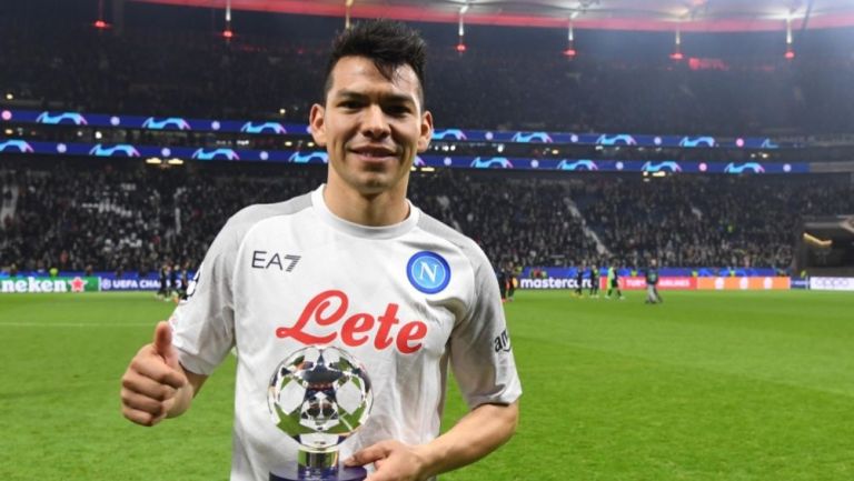 Chucky Lozano, jugador del partido 