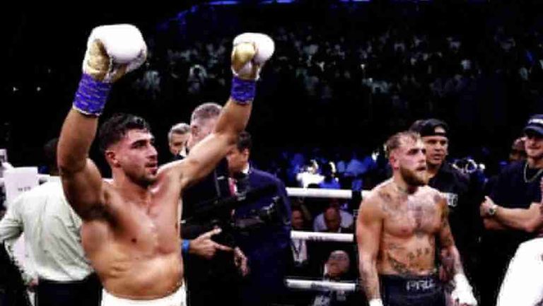 Tommy Fury le arrebató el invicto a Jake Paul por decisión dividida