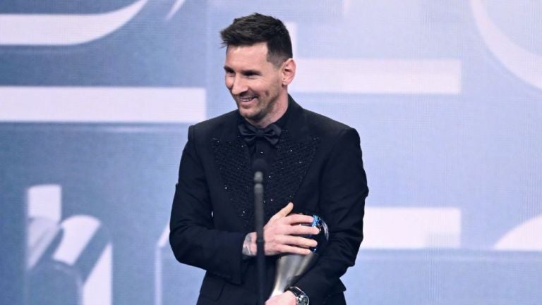 Lionel Messi celebró su segunda The Best tras ganar la Copa del Mundo del 2022