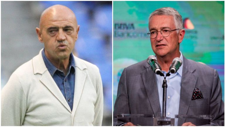 José Luis Sánchez Solá y Ricardo Salinas Pliego