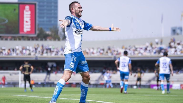 Federico Mancuello, futbolista del Club Puebla