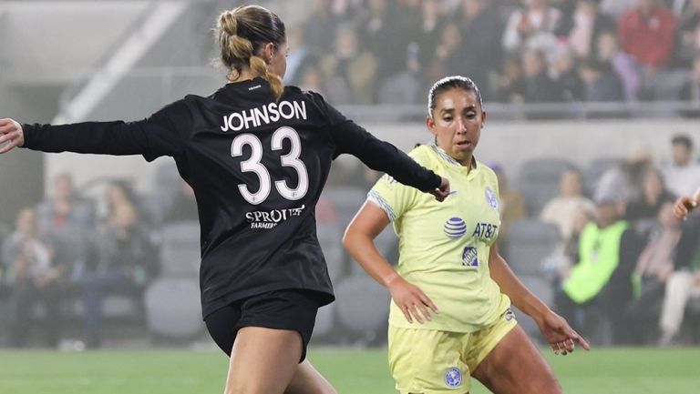 América Femenil fue exhibido y goleador en amistoso ante el Angel City FC