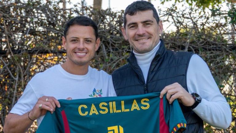 Iker Casillas y Chicharito se volvieron a reencontrar