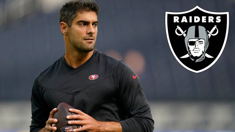 NFL: Jimmy Garoppolo firma por tres años con los Raiders