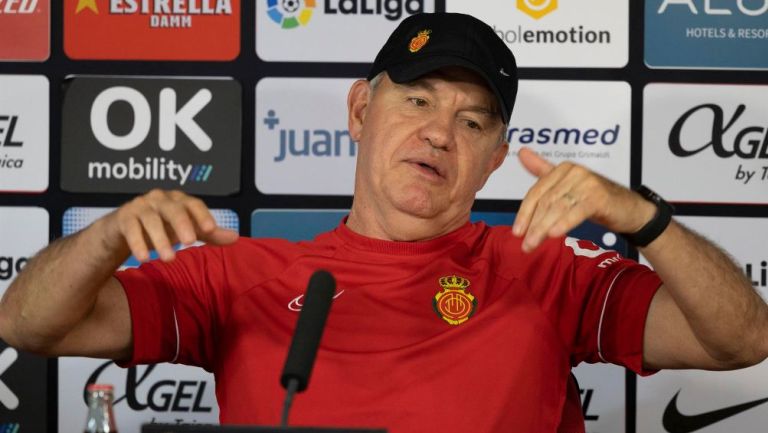 Javier Aguirre, entrenador del Mallorca de España