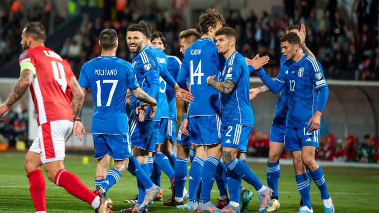 Eurocopa: Italia se recupera en las eliminatorias y vence a Malta 