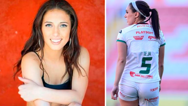 Jugadora del Necaxa, Nikkole Teja, posó en diminuta lencería para sus seguidores