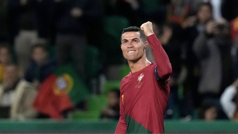 Con el gol marcado ante Liechtenstein CR7 llegó a los 60 tantos de tiro libre