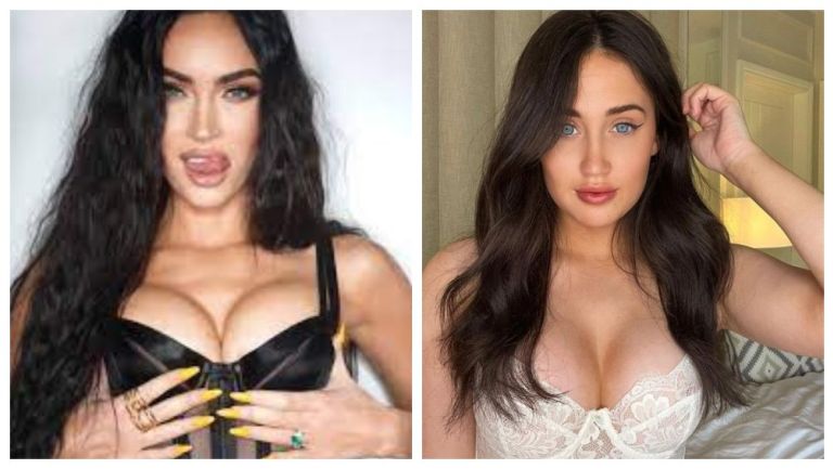 Taylor Ryan, la 'Gemela' de Megan Fox abre cuenta de OnlyFans y emociona a los fans