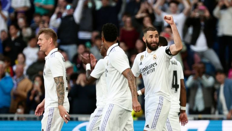 Karim Benzema encabezó la victoria del Real Madrid