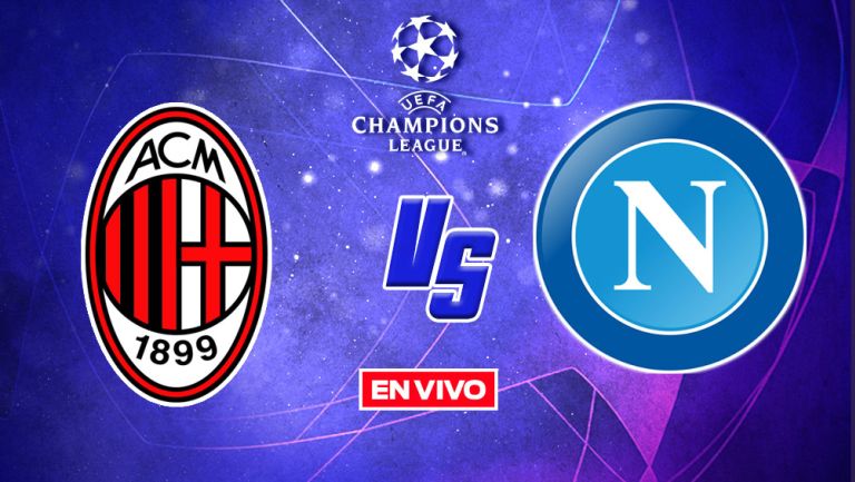 Milan vs Napoli UEFA Champions League EN VIVO Cuartos de Final Ida