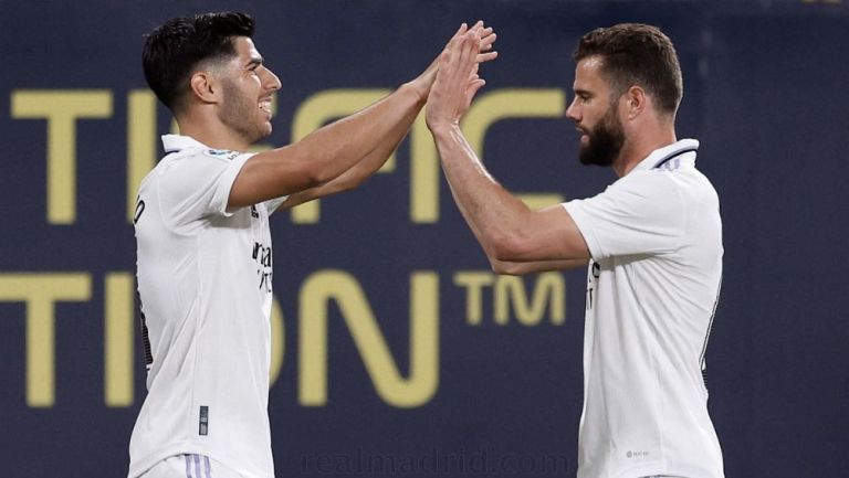 Asensio y Nacho fueron los anotadores en la victoria merengue