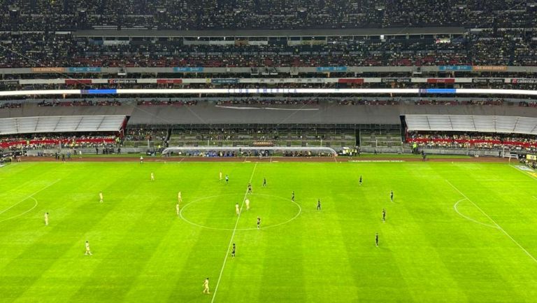 Así lucía el recinto momentos antes del inicio del partido