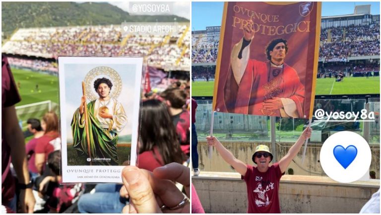 ¡Héroe en la Serie A! Aficionados del Salernitana 'hacen santo' a Guillermo Ochoa