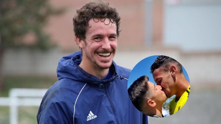 Alberto Lejárraga en un entrenamiento del Las Rozas