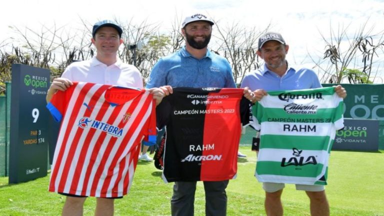 El directivo de Grupo Orlegi convivió con el golfista en el marco del Mexico Open at Vidanta