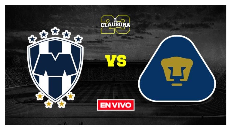 Monterrey vs Pumas Liga MX EN VIVO Jornada 17 Clausura 2023