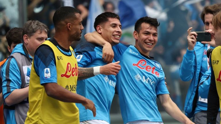 Hirving Lozano y Napoli quieren el Scudetto