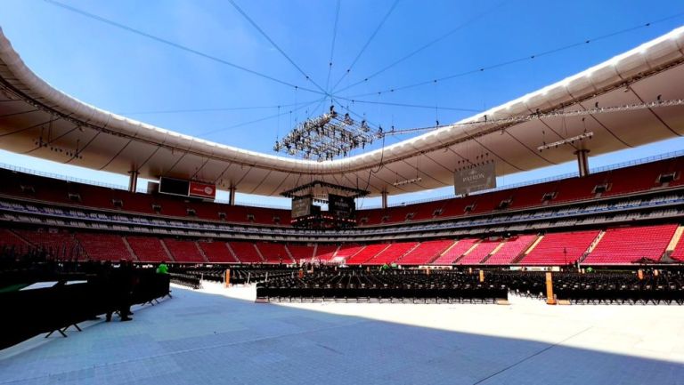 Las entrañas del Akron previo a la pelea del Canelo Álvarez