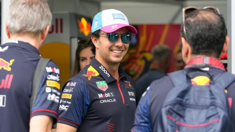 Checo Pérez antes del GP de Miami