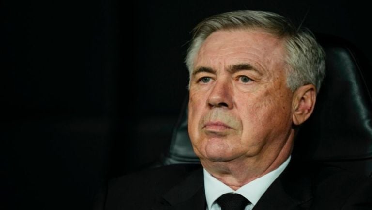 Ancelotti en el encuentro vs Manchester City