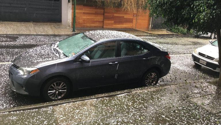 Granizo en la Ciudad de México