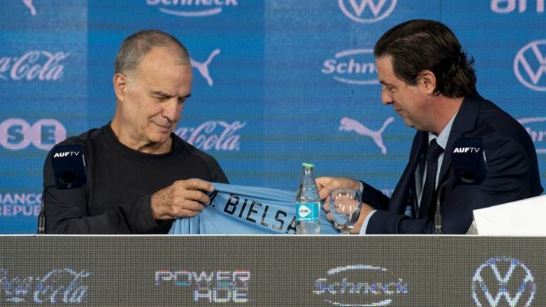 Bielsa es su presentación con Uruguay