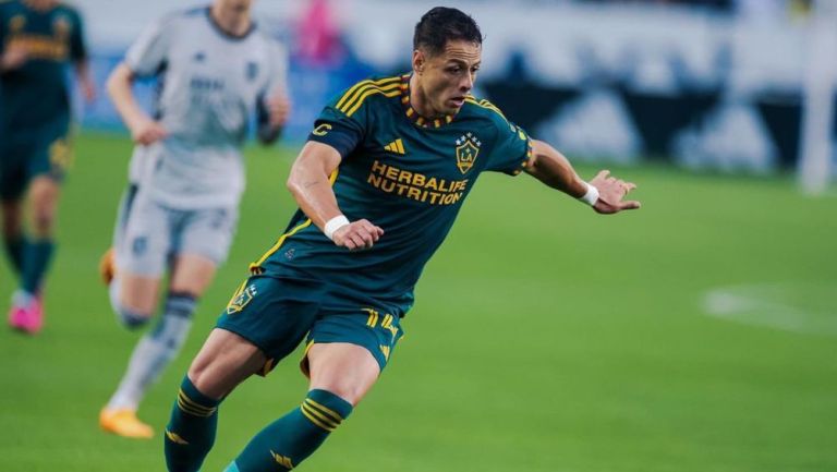 Chicharito vio acción con el LA Galaxy