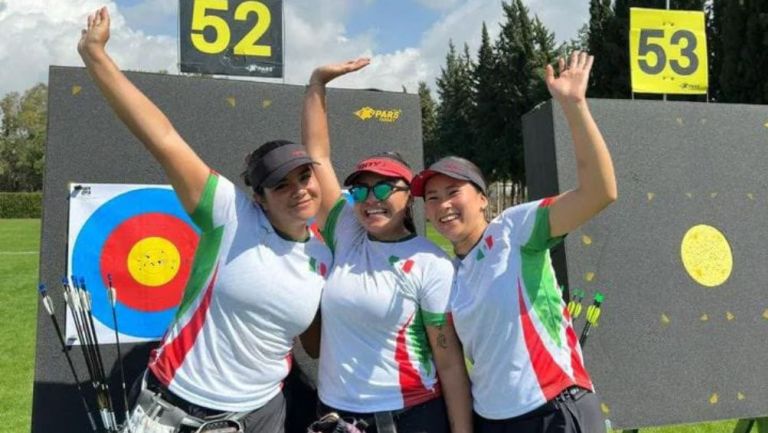 Tiro con arco: México gana el oro en equipos femeninos en la Copa del Mundo