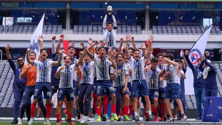 Rayados levantó el título Sub 18 de la Liga MX