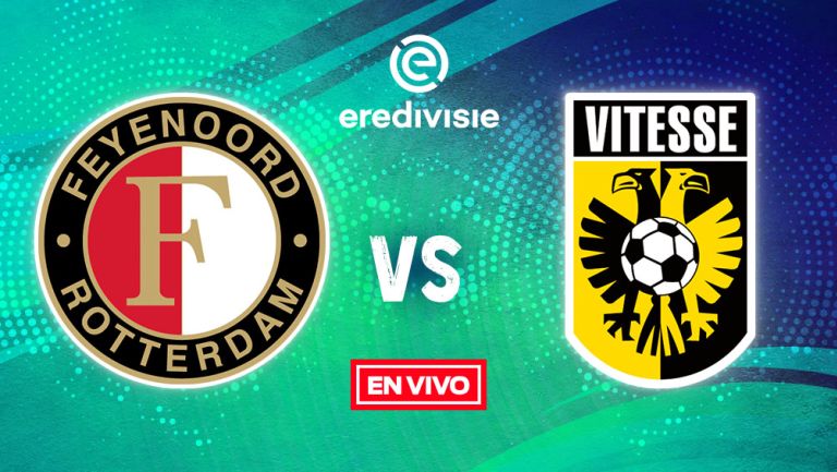 Santiago Giménez: Feyenoord vs Vitesse Eredivisie EN VIVO Jornada 34