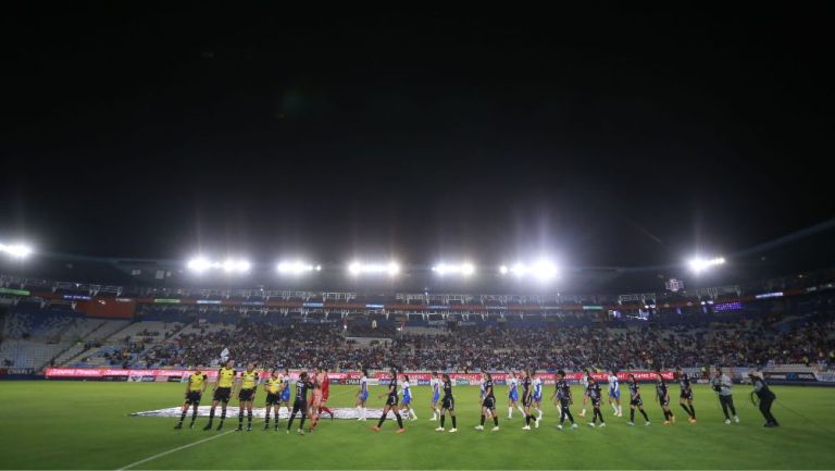 Estadio Hidalgo previo al Tuzos Femenil vs Rayadas