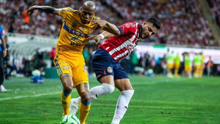 Luis Quiñones en la Final ante Chivas