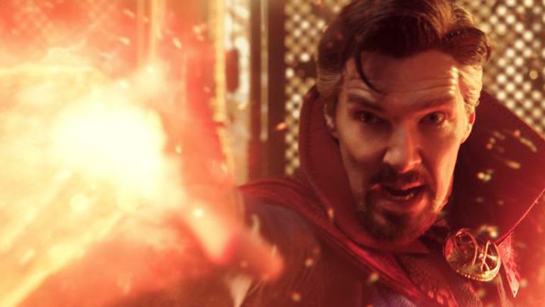 Benedict Cumberbatch en su papel de Dr. Strange de Marvel