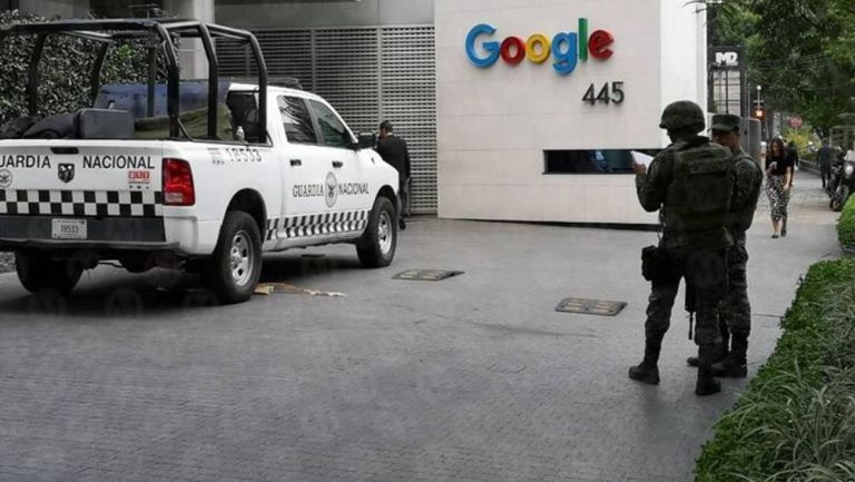 Instalaciones de Google México fueron desalojadas por la Guardia Nacional 