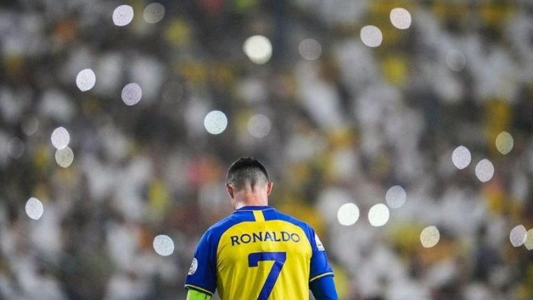 Cristiano Ronaldo durante un partido del All Nassr