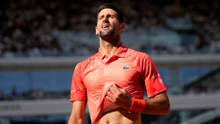 Novak Djokovic en Roland Garros