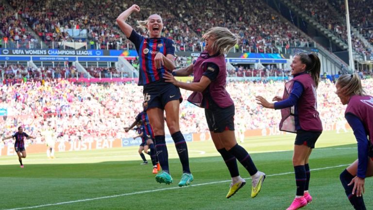 Barcelona Femenil remonta y gana su segunda Champions League