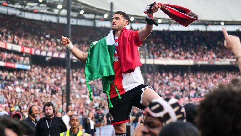 Santi Giménez, Campeón de la Eredivisie con Feyenoord