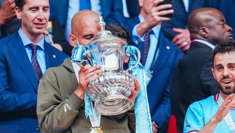 Guardiola tras salir campeón de la Premier League con el City