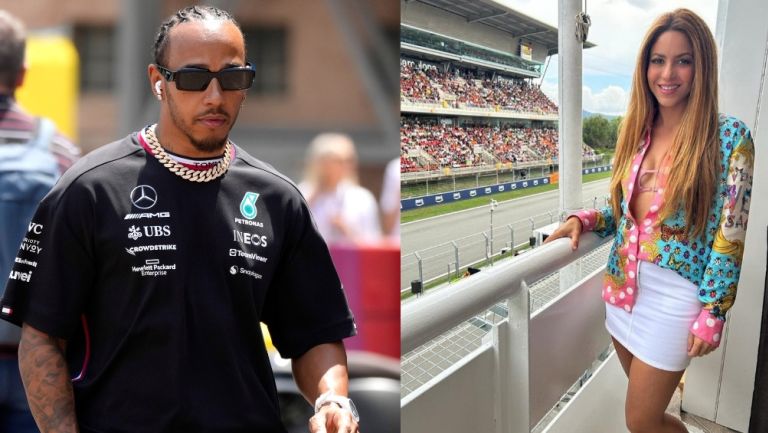 Confirman relación entre Hamilton y Shakira