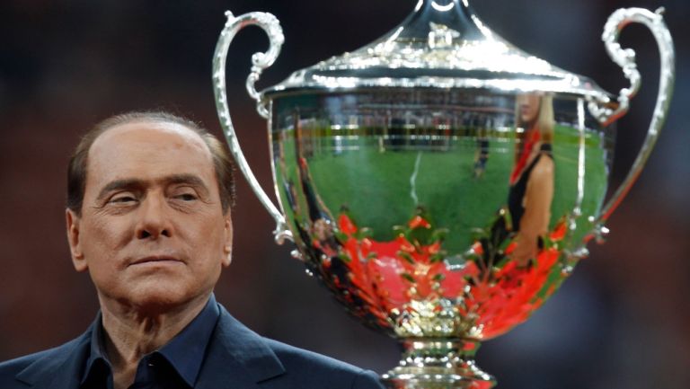 Berlusconi como dueño del Milan