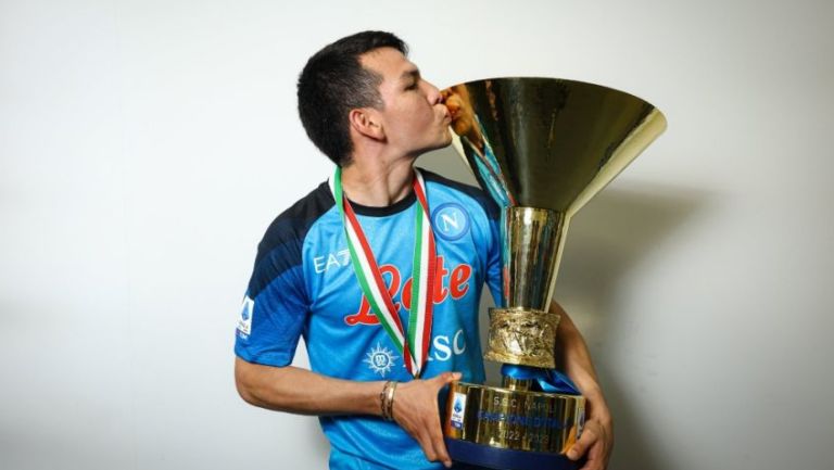 'Chucky' Lozano tras salir campeón de la Serie A